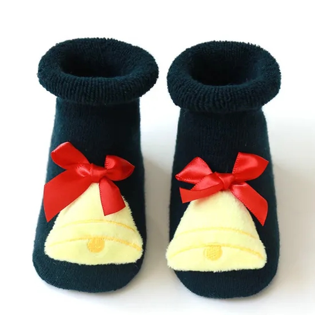 Thick Christmas Socks Newborn Baby Wool Socks Floor Baby Socks