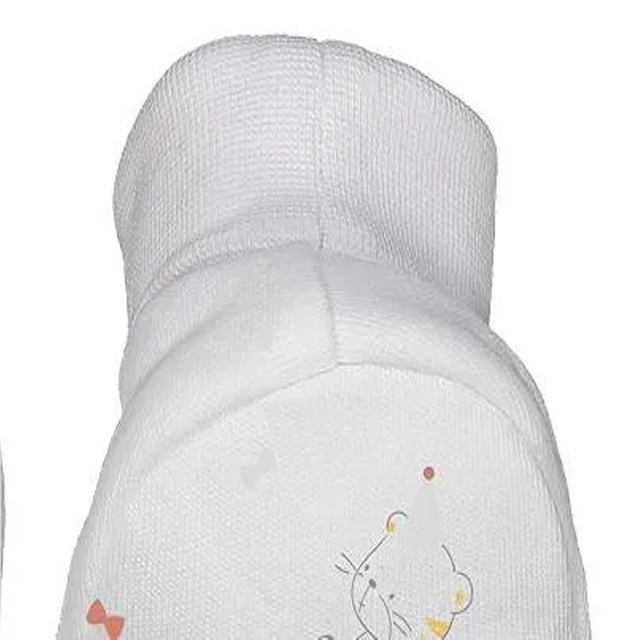 Allover Print Cotton Fabric Baby Socks