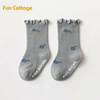 Wholesale High Quality Ribbed Crew Socks Baby Toddler Children School Cotton Socks for Kids