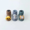 Custom Cartoon Non Slip Doll Dispensing Baby Infant Socks Bobble Thermal Socks