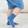 Low MOQ Free Sample Custom Logo/Color Infant Baby Crew Socks