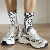 New Sock Fun Durable Classic Seamless Custom Cotton Printed Unisex Funny Crew Retro Sock
