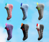 Chinese Manufacturer Female Sports Socks Towels Anti Friction Spell Color Mesh Breathable Bottom Sock Running Socks Outdoor 