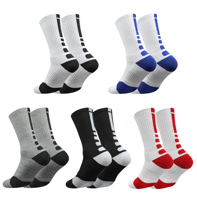  Basketball Socks Thickened Towel bottom Football Socks Men Middle long Tube Young Men Outdoor Sports Women Running 