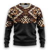 large-scale procurement Vintage Tribal D Print Ugly Christmas Sweater For women Aztec Funny Sweater Xmas Holiday Crew Neck 