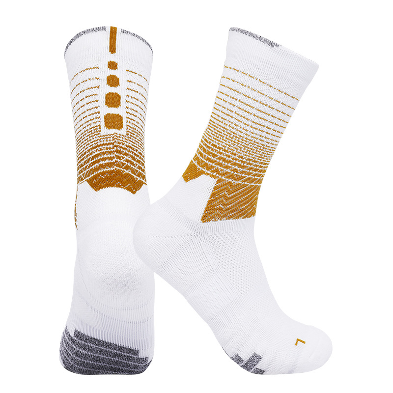 Men s Basketball Socks Middle Thickened Breathable Towel Bottom Colorful Fitness Running Cycling Hiking Sports Socks calcetines