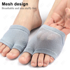 Promotion Forefoot Half Foot Toe Seperated Socks women Summer Cotton Invisible Socks Cover Female Breathable No Show Socks 