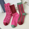 Made in China Socks For women New Novelty Fashion Casual Girls Absorb Sweat Crew Socks Autumn Breathable Creative Color Korean 