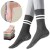 quick delivery Yoga Socks For women Non slip Silicone Pilates Sport Socks Stripe Professional Fitness Mid tube Dance Ballet 