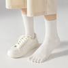 value for money or women Sports Toe Socks with Separate Fingers High Tube Five Finger Cotton Crew Socks Yoga High 