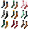 New Arrival New Fashion Socks for and women Colorful Cartoon Animal Cotton Sock Hip Hop Funny Plant Mushroom Bird 