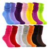 Latest Model Size Adult women s Personality Four Seasons Thick Mid tube Socks Artistic Color Polka Dot Pure Cotton 