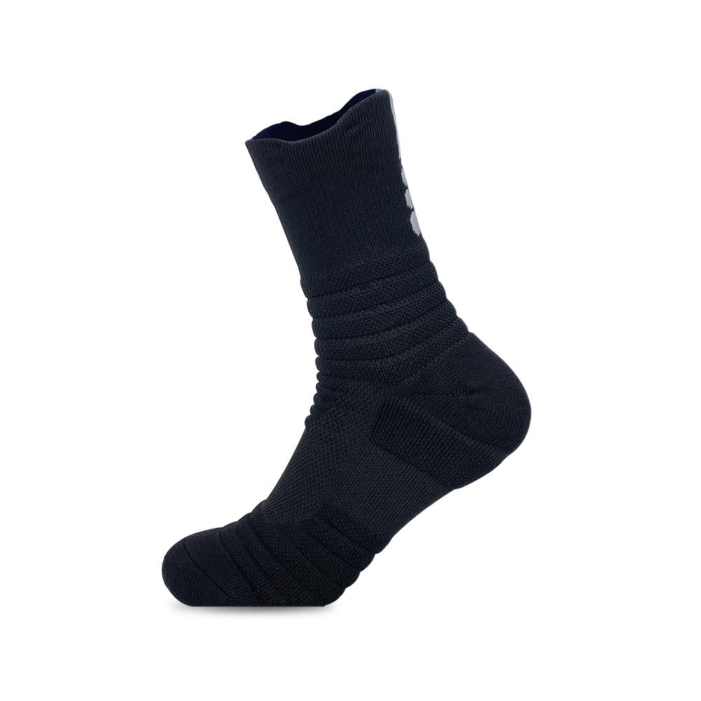  Men Sports Socks Shock absorbing Cushion Terry Towel Basketball Cycling Running Hiking Tennis Socks for Women Cotton Size 