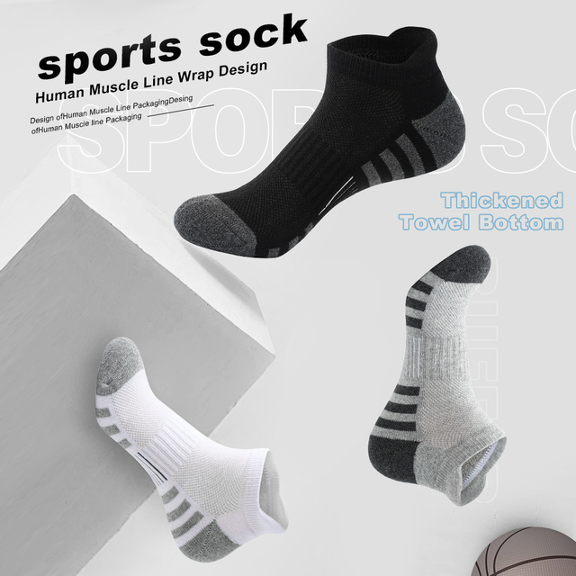 Custom Made Boy Sock Sports Breathable Girl Compression Crossborder Supply Running Riding Cycling Basketball Biking Student 