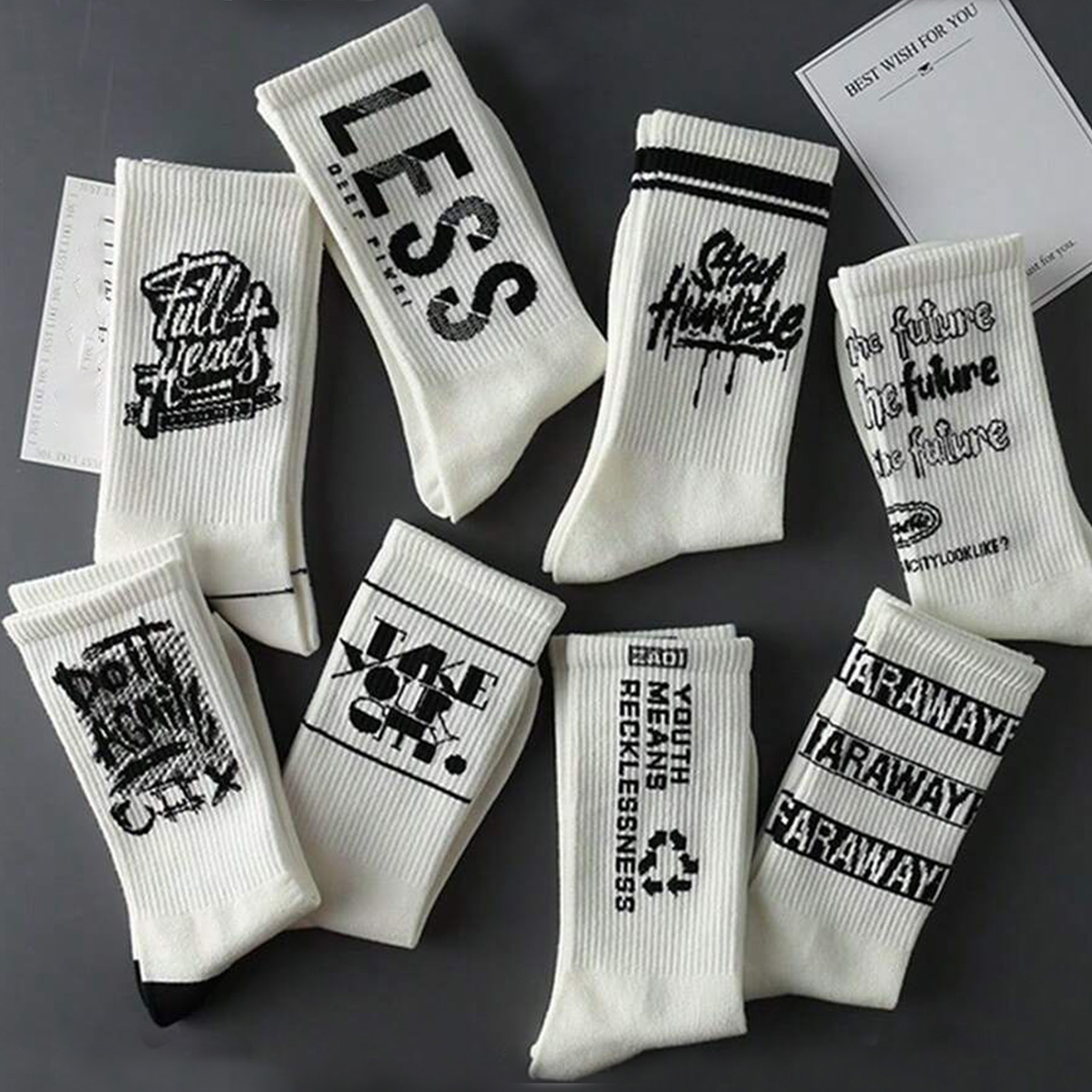 Label Design Socks Men's Short Socks Sweat Absorbent and Odorous Basketball Socks Running Sports Socks Breathable Mesh Men's 
