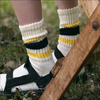  Men Women Adult Sports Soccer Socks Anti slip Stripe Basketball Running Football Athletic Gym Breathable Compression 