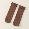 Warm Faux Cashmere Padded Thickened Snow Women Men Socks