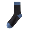 Color Block Crew Socks for Men, Breathable and Sweat-Absorbent