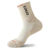 Design Your Logo Men Women Fitness Crew Sports Socks for Adults with Customized Logo Summer Autumn Sustainable Sporty Athletic Socks