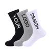 Xianghui Wholesale Can Custom Logo OEM Outdoor Running Crew Cotton Gym Socks