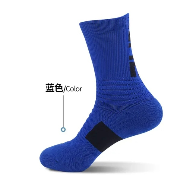 Wholesale of Men′s Professional Sports Basketball Socks and Anti Slip Socks