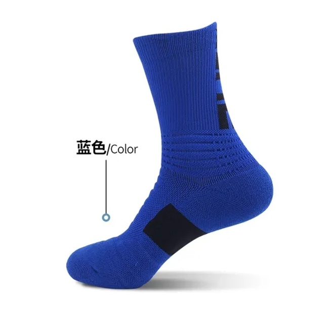 Wholesale of Men′s Professional Sports Basketball Socks and Anti Slip Socks