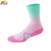 Customize and Wholesale Latest Fashion Cushion Bottom Athletic Crew Tennis Badminton Sports Sock in Good Colors at Low Price