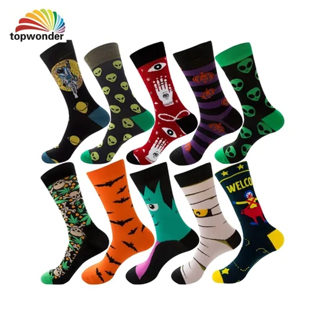 Wholesale and Customize All Designs of Fashion Sock Dress Sock Knee High Sock in Many Colors, Designs and Sizes