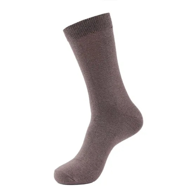 Unisex Men Women Custom Wholesale Natural Organic Crew Socks