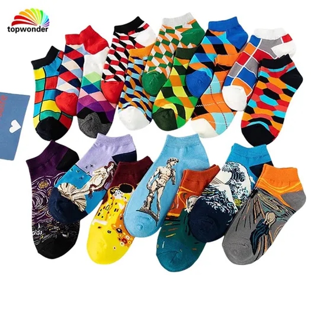 Customize and Wholesale All Sorts of Ankle Sock Boat Sock Summer Sock in Many Colors and Designs