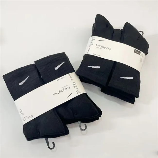 Nk Sock Custom Logo Wholesale Cotton Sock Sport Football Sock Women Men Sock