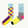 Unisex Women Men Fashion Wholsale Cotton Polyester Daily Crew Socks