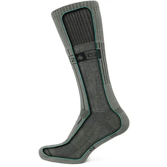 Xianghui Thick Winter Terry Custom Logo Men Merino Wool Outdoor Hiking Socks