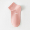 Low MOQ Custom Design OEM Crew Men Running Sport Grip Socks