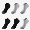 Custom Logo Quarter Length Sports Socks for Men Athletic Knitted Crew Socks Cushioned Running-Arch Support Sock