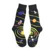 Planet Universe Space Pattern Soft Socks Alien Crew Fashion Funny Socks for Men