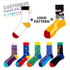 Custom Design High Quality Unisex Cotton Casual Sock Custom Sports Men Socks Crew Men Socks with Your Logo