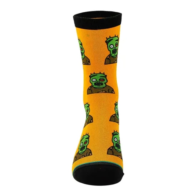 Wholesale Halloween Women Crew Bamboo Men Customized Printed Socks