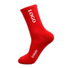 2024 High Quality Custom Men Women Knitted Embroidered Logo Cotton Winter Outdoor Sports Athletic Crew Socks