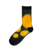 Wholesale Crew Cotton Men Women Customized Light Printed Socks