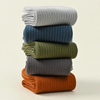 High Quality Summer Thin Cotton Breathable Sweat-Absorbent China White Mesh Piles Crew Socks for Women and Men