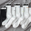 Make to Order Wholesale Manufacturer Socks-Supplier Cheap Socks-Stocking Women Unisex Crew Men Logo White Cotton Design Crew Custom Sports Socks