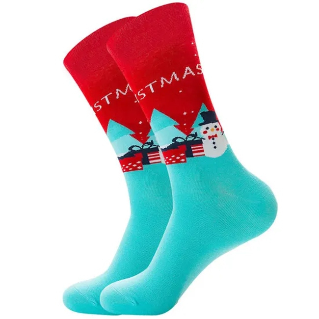 Xianghui Wholesale Funny Crew Men Christmas Fashion Happy Socks for Women