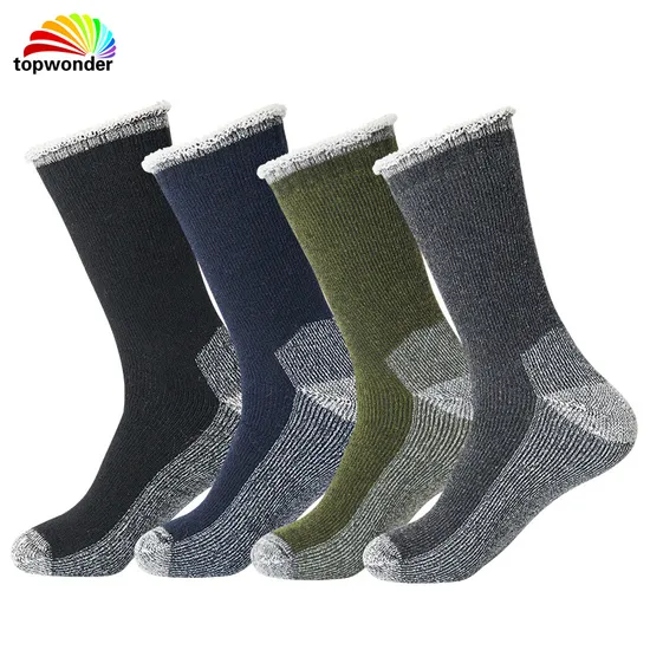 Customize and Wholesale Winter Thermal Thick Sock Wool Sock Winter Terry Sock Winter Fleece Sock Winter Sock in Many Colors and Sizes