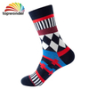 Wholesale and Customize All Sorts of Geometric Figures Sock Knee High Sock Dress Sock Crew Sock in Many Sizes, Colors and Material