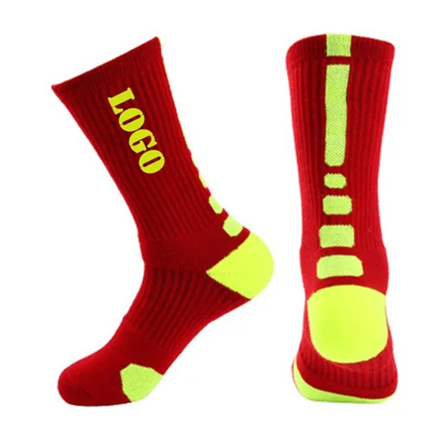 New Products American Sports Socks Spring and Summer Men Simple Solid Color Casual Athletic Soft Crew Socks