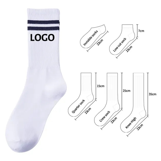 Cheap Wholesale OEM Socks Designer Custom Your Own Logo Women Crew Logo on Socks Custom Cotton Sock for Man