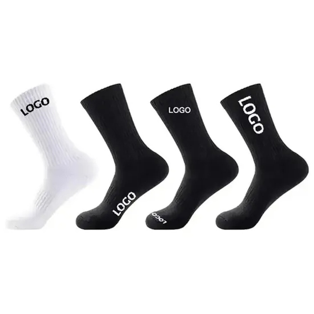 OEM Tube Cycling Brands Cotton Crew Men Custom Logo Sport Socks Unisex