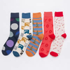 Unisex Man Compression Wave Point Basketball Crew Sock Sports Sock