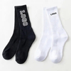 Custom Own Logo OEM Men Women Unisex Designer Fashion Funny Cotton Happy Crew Dress Tube Socks Manufacturer